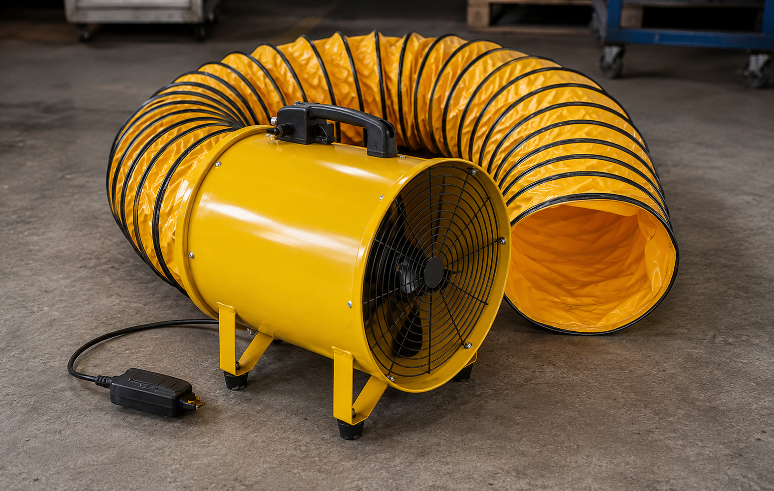 Exhaust Fan With Duct