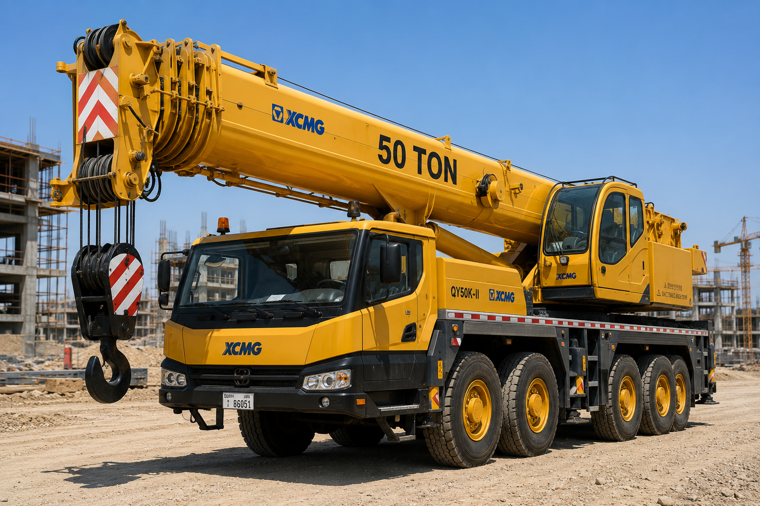 Mobile Crane (50 Ton)